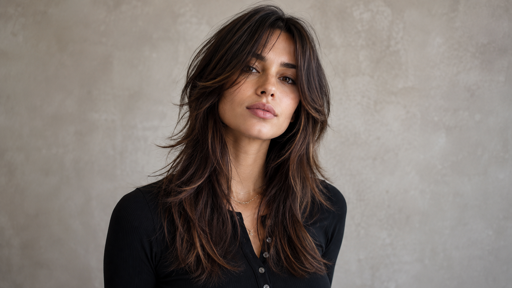 Long Layered Wolf Cut Straight Hair 2026
